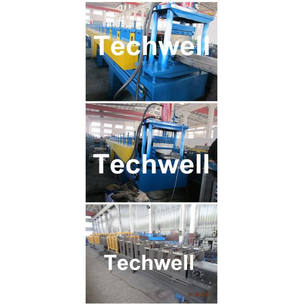 Канал шляпы настройки по частоте ПЛК стальной формировать машину с 0-15м/мин формируя скорость