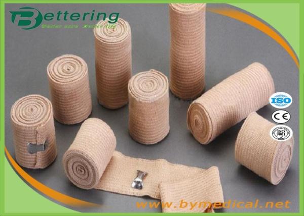 Rubber High Elastic Medical Supplies Bandages , Compression Bandages For Wounds Non Sterile
