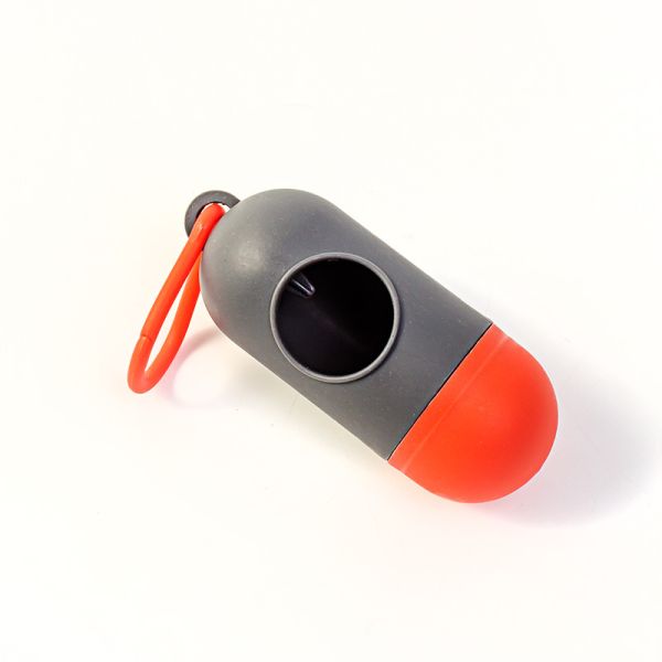 Compostable Pet Waste Bag Carrier Holder Leak Proof Seal SGS Tested OEM Logo