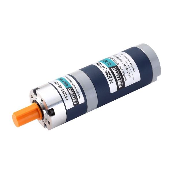 Permanent Magnet Planetary Gear Motor 60w 52mm 24v 0.191Nm Rated Torque