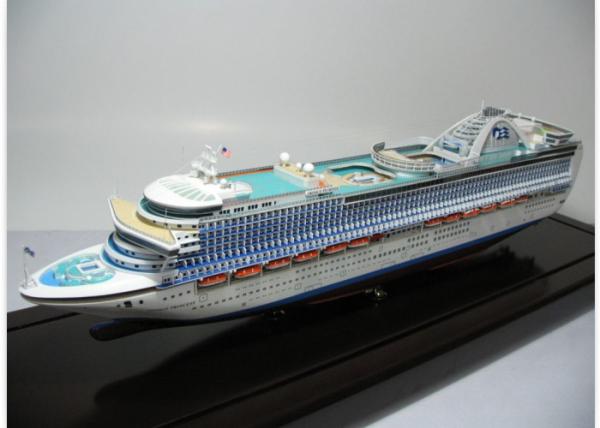 Exquisite Emerald Princess Cruise Ship Models For Historical Research
