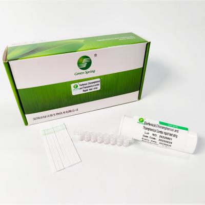 Kits rapides combinés d'essai d'impureté de chloramphenicol de Florfenicol et de lait de Thiamphenicol
