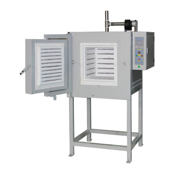 1200 Degree C Industrial Chamber Oven Chamber Kilns With Exhaust Fan