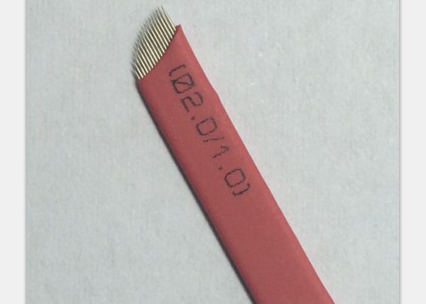 Manual Pen Permanent Makeup tattoo needles 17Pins Tattoo Blade Disposable