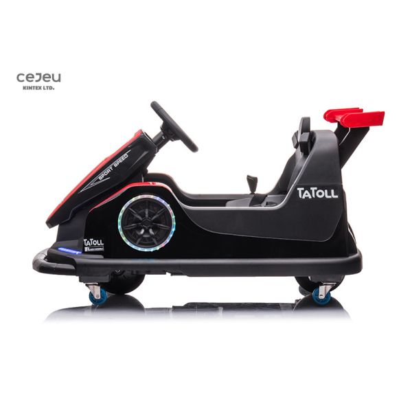 Steeling Wheels Kids Ride On Toy Car Can Drift 360 Degree Rotation
