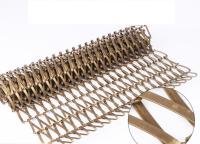 Stainless Steel 304 Woven Mesh Curtain Silver Golden Decorative