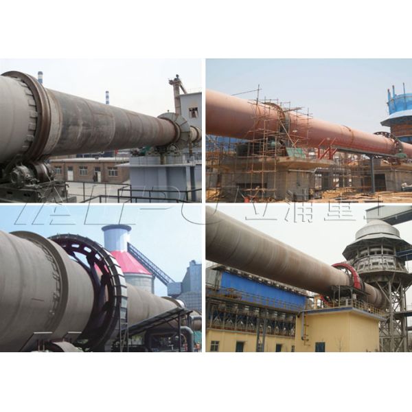 Model 2.5×50 Durable Rotary Cement Kiln for Calcining Cement Clinker
