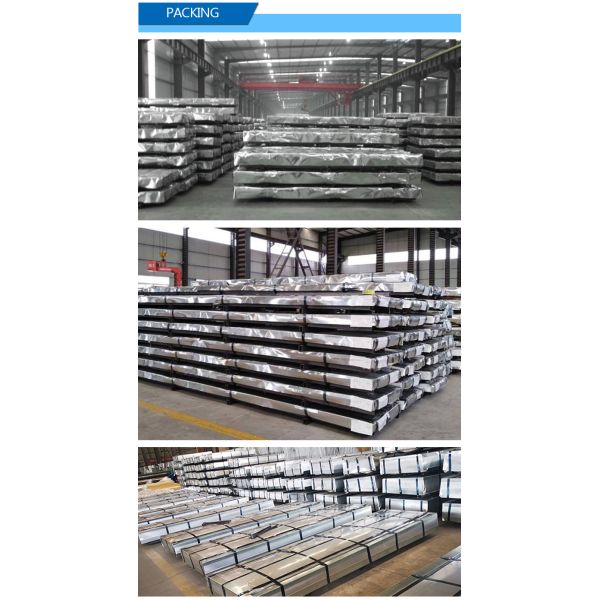 28bwg 30bwg Gi Steel Plate Galvanized Corrugated Wave Roofing Sheet