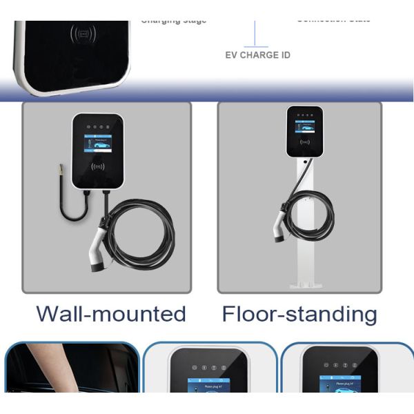 Type de chargeur de la station EV de charge de véhicule électrique de la CE de TUV - remplissage rapide monophasé 2