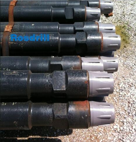 De Rosdrill acier de perceuse T3/TH60/T4/RD20 Rod, résistance de Rod de perceuse de précision à la déformation
