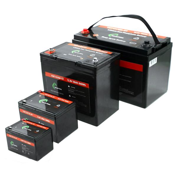 UL1642 IEC62133 Certificações 12V LiFePo4 Bateria 7,5ah a 100ah 1280Wh