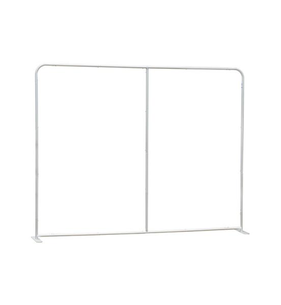 Straight Curved Trade Show Backdrop Displays U Shape Pop Up Stand Easy Operation