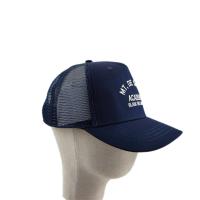 Logo fait sur commande en gros d'impression de broderie de casquette de baseball de blanc de chapeau de camionneurs