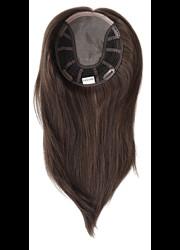 Topper naturel pour cheveux noirs personnalisable 5x5 pouces vrais toppers de cheveux