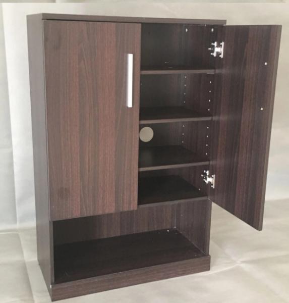 Modern design shoe rack of home livingroom furniture  Melamine cover frivolous shoe ark/shoe cabinet/shoe rack with door