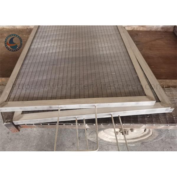316l Johnson 1mm Slot Wedge Wire Filter Mesh Stainless Steel