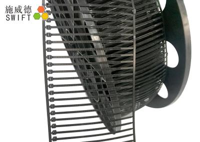 180 Centigrade Heat Resistant Cable Ties , Plastic Strap Ties With No Tilt Angle