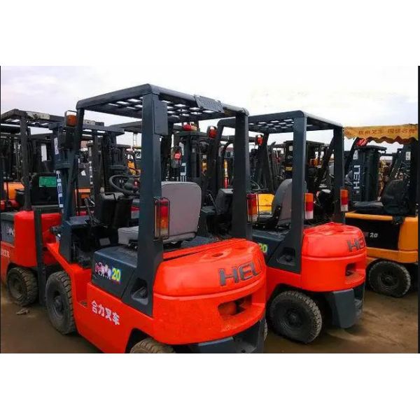 2-ая ручная тележка 12 расклассифицировала поднимаясь используемый емкостью размер платформы грузоподъемника 5.7*2.4*3.2m HELI