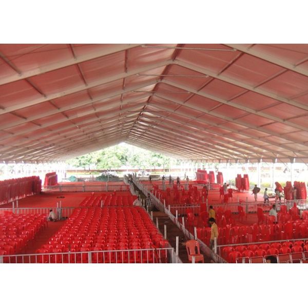 Outdoor Temporary Commercial Conference Party Tents Aluminum Frame Structure
