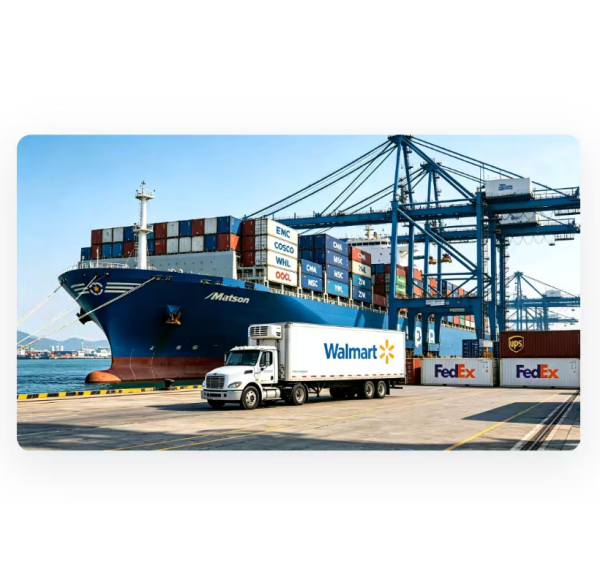 DDP Shipping to USA Warehouse Last Mile DDP Sea Freight Service
