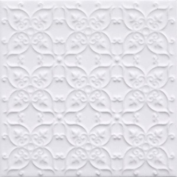 White 200x200mm Ceramic Rustic Tile for Indoor Walls and Floors