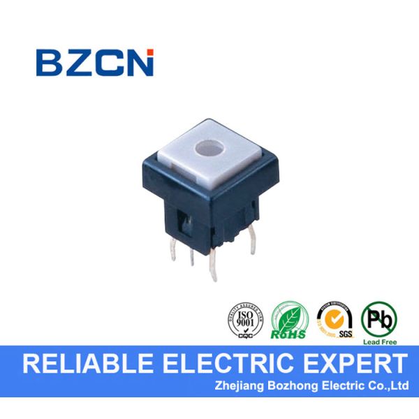 Red White Blue LED Illuminated Tactile Switch For Computer Peripherals