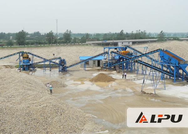 High Efficiency Stone Crushing Line , Jaw Crusher Plant for Limestone Granite