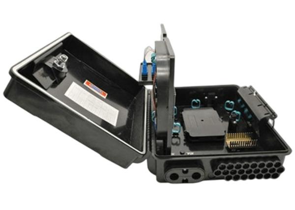 24Port Fiber Optic Enclosure Wall Mount / Pole Mount APC / UPC FTTB