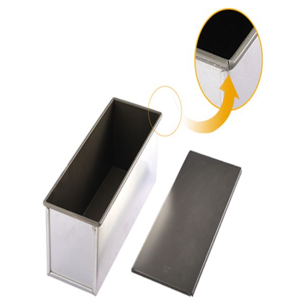 Rk Форма для выпечки Китай-гофрированный антипригарный алюминиевый противень для хлеба Pullman Форма для хлеба