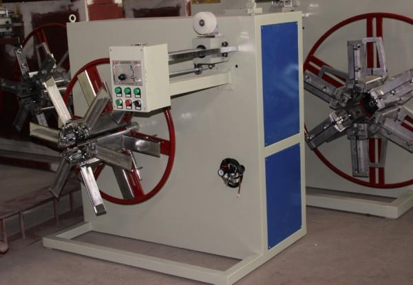 Online Full Automatic Plastic Pipe  Single Station Disc Coiler/Winder Machine