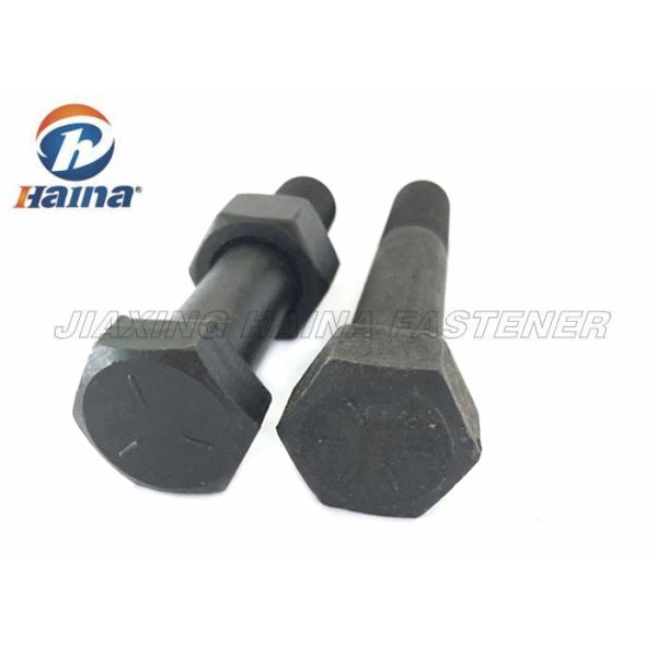 carbon steel 8.8 Grade Black DIN931 M8 M10 Hexagon Bolts