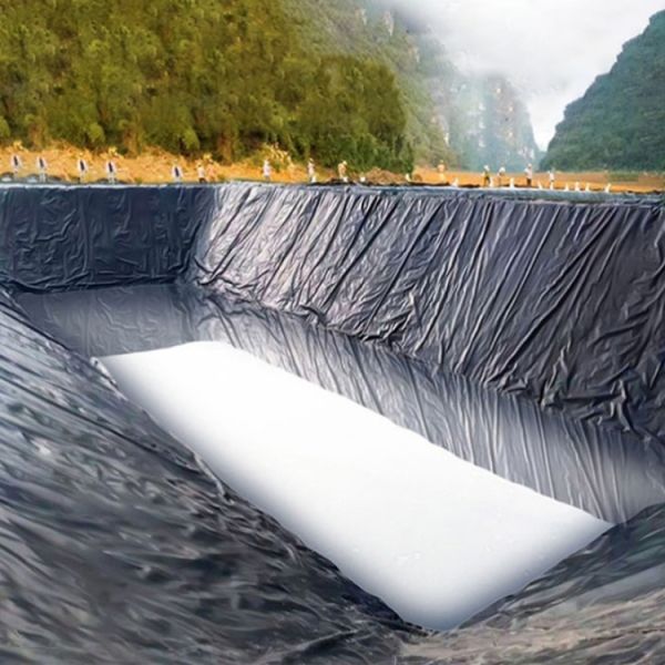 Black High Density Polyethylene EVA Geomembrane for Agricultural Water Storage Tanks