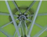 SNUGLANE 2m Height Free Standing Garden Parasol , Free Standing Sun Umbrella