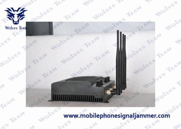 Circuit Protection Cell Phone Frequency Jammer , Mobile Phone Jamming Device 40 Meters Range
