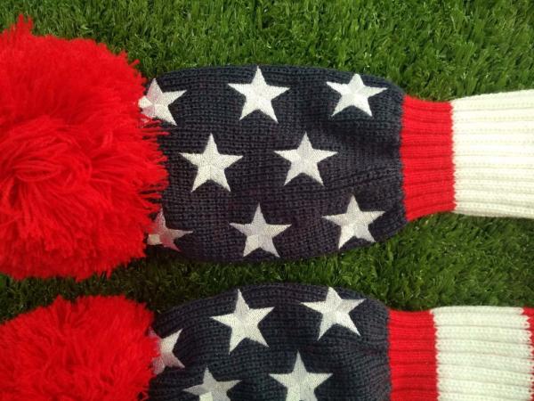 knitted head cover , golf knitted head cover , golf head cover  , head cover