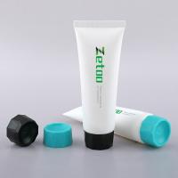 White Hand Cream Tube Packaging 30mm Diameter Refillable Cream Tubes Customized