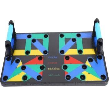 Multifunctional Foldable Pushup Board Fitness Floor press up Muscle Exercise Home Workout