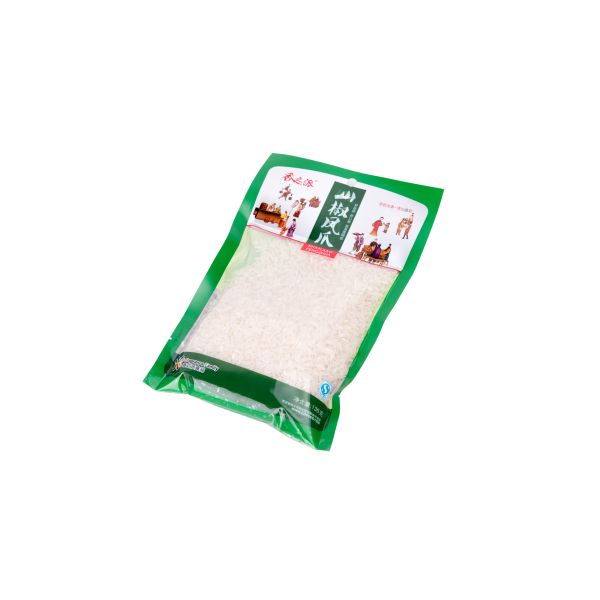 Snack Packaging Custom Printed Stand Up Pouches With Window Heat Seal Bottom