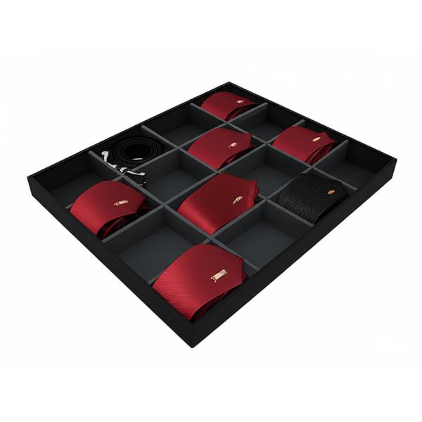 Handmade Modular Velvet Jewelry Drawer Organizer Closet Drawer Insert