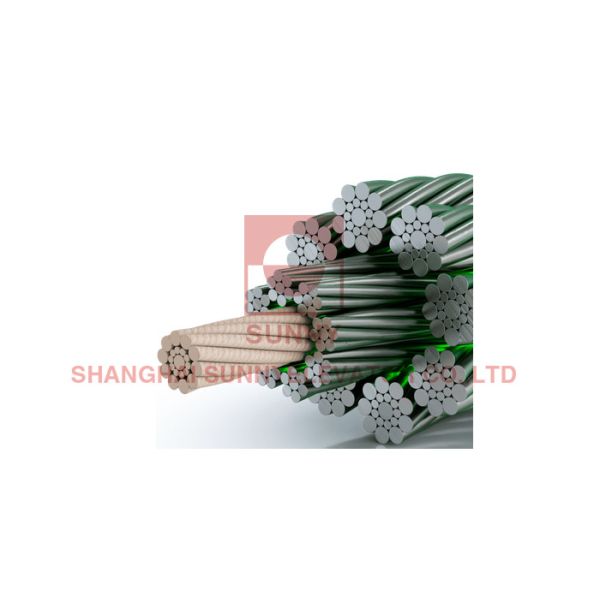 Веревочка провода Густава Вольфа лифтов с сердечником волокна усиленным сталью