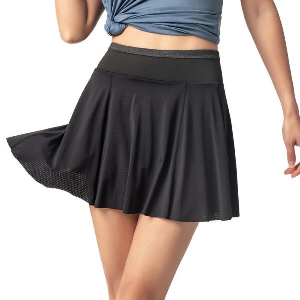 Golfe Skorts Mesh Breathable Tennis Skirt do bolso das mulheres com exercício do short
