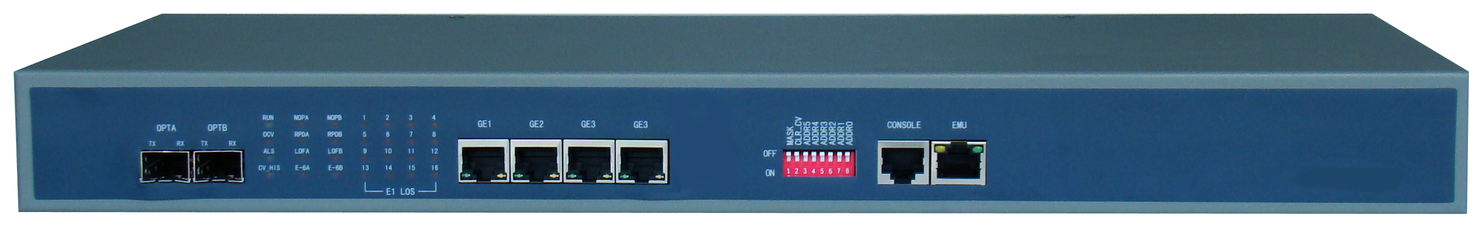 E1 Fiber Media Converter With 4/8/16 E1 Ports And 4 Ethernet Ports And 2 SFP Ports
