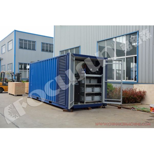 Контейнеры для хранения холодильных помещений с солнечной энергией и охлаждающей мощностью 5 тонн
