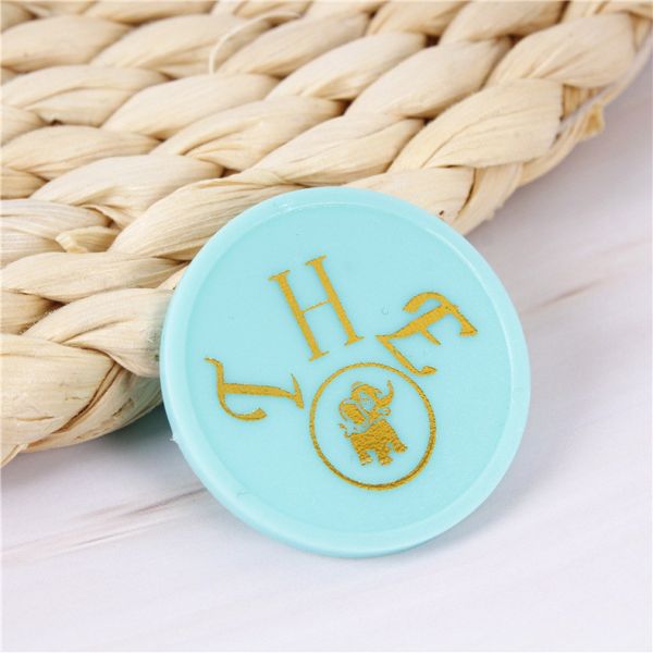 Sell-Besting Customized Beautiful Supermarket Trolley Tokens Plastic Chips