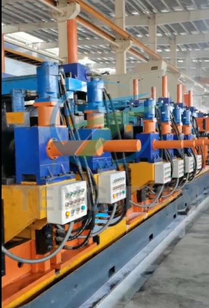Automatic Carbon Steel Square Pipe Manufacturing Machine