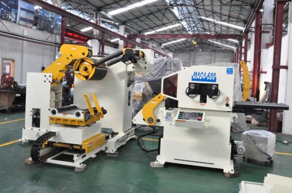 Nc Servo Sheet Metal Steel Coil Feeder Straightener For Pressing Machine