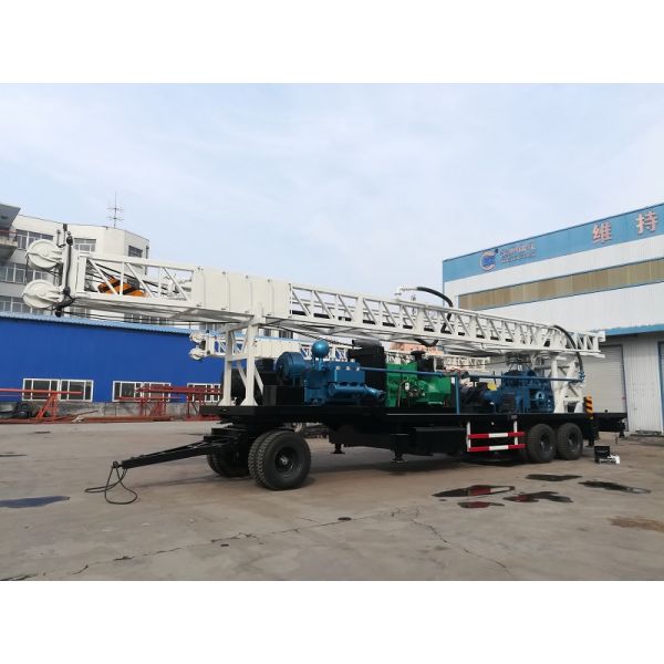 BZT600 Drill Rig Truck With 90kw Electric Motor 600m Depth 500mm Diameter