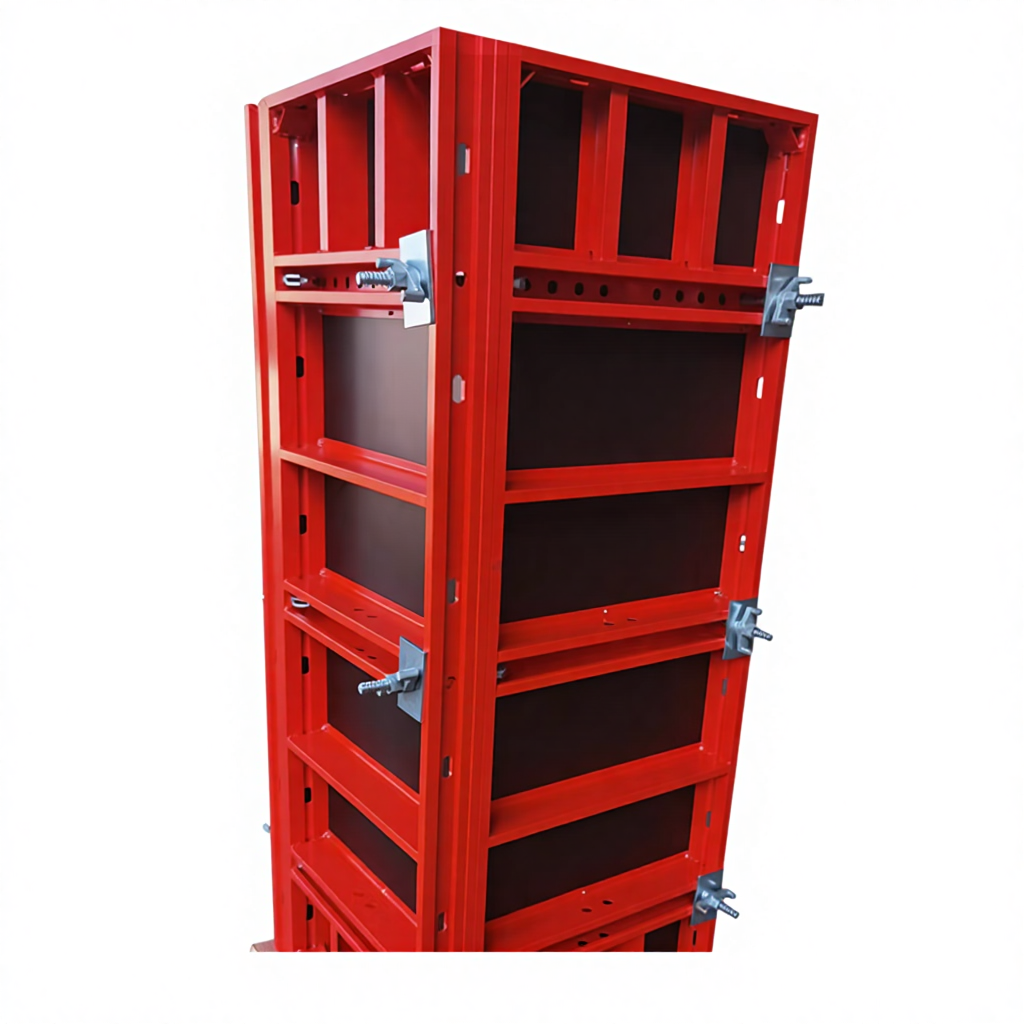 Modular Steel Frame Formwork Flexible Formwork For High Rise Building Core Wall Molding