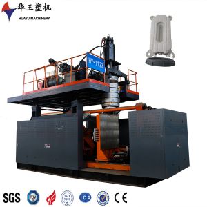 Solar Energy Floating Barrel Blow Molding Machine 48 KW Servo Motor and HDPE