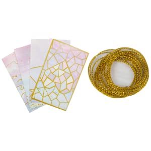 Shopping Bags Small Medium & Large, Gift Bag With Handles, Gusset With Cardboard For Retail Merchandising